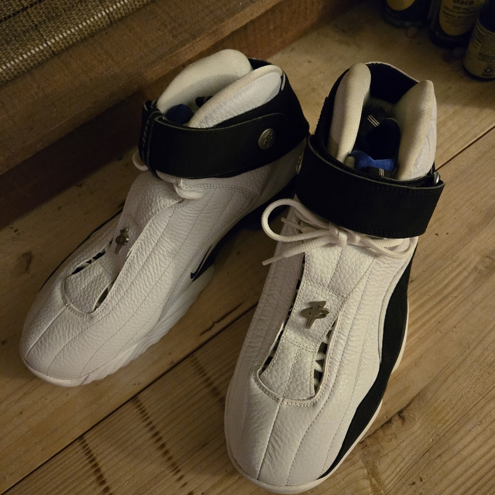 Nike Air Max Penny IV - White, Black, Blue
